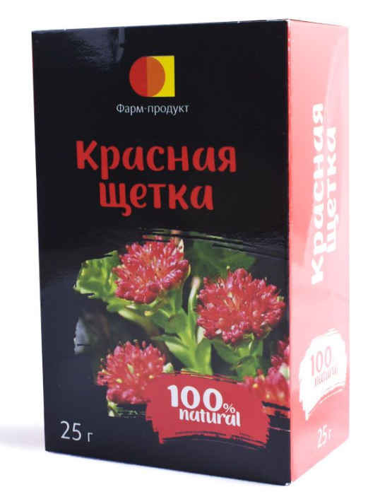 Красная щетка фиточай травяной 25г Фарм-Продукт 87₽
