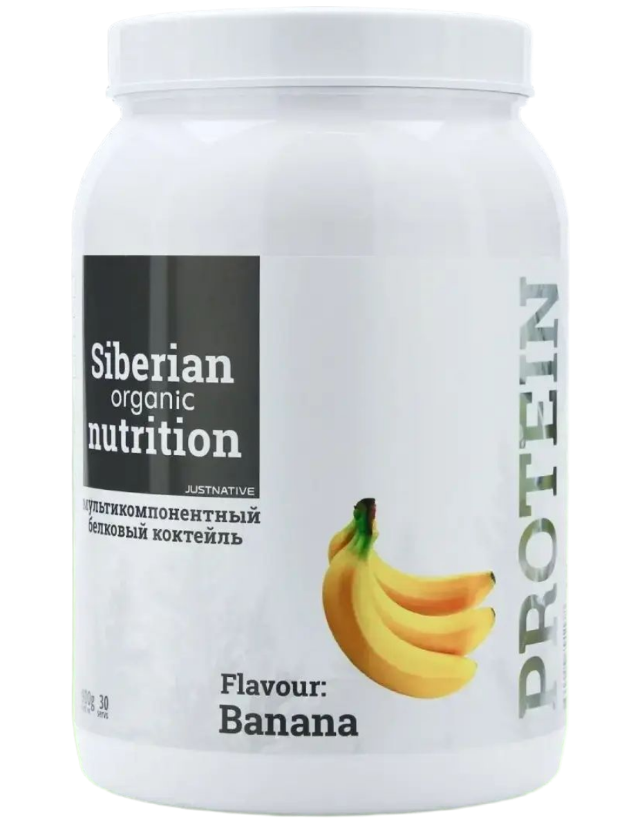 Белковый коктейль вкус Банан уп900 г Just Native 3490₽