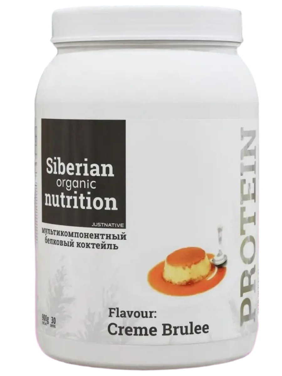 Белковый коктейль вкус Крем-брюле уп900 г Just Native 3355₽