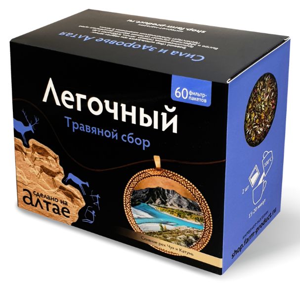 Травяной сбор Легочный Фильтр-пакеты 15 г60 шт Фарм-Продукт 310₽
