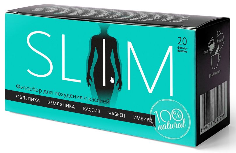 Фитосбор Слим 15г 20 фильтр-пакет Фарм-Продукт 160₽