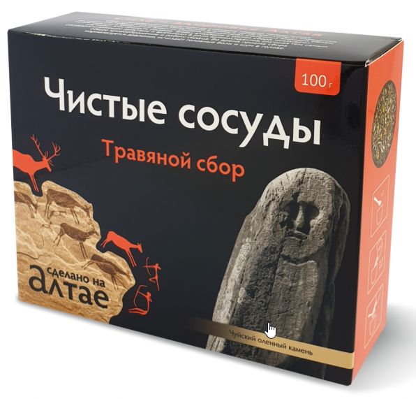 Травяной сбор Чистые сосуды 100г Фарм-Продукт 276₽