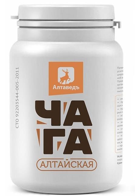 Натурведъ 9 Чага Алтайская 30 капсул по 500 мг Алтаведъ 253₽