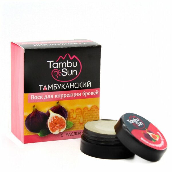 Воск для коррекции бровей с маслом инжира 5 мл TambuSun 155₽