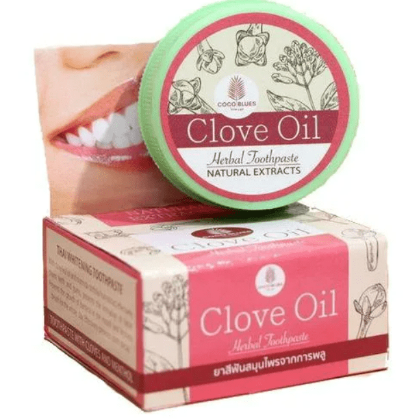 Тайская зубная паста Гвоздика и ментол 30 гр Coco Blues 212₽